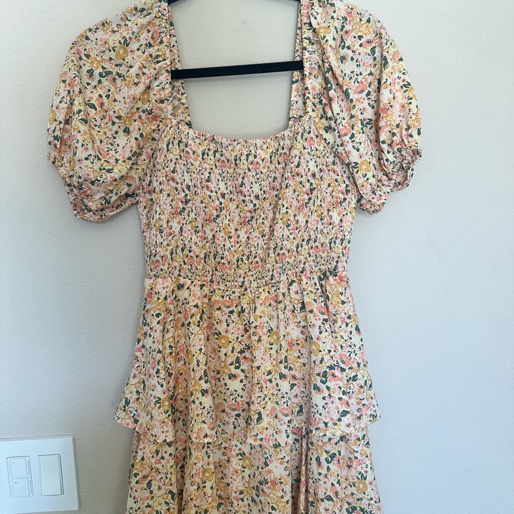 Entro Floral Maxi Dress - Multicolor